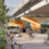 Multigenerational community space created underneath transportation thoroughfare