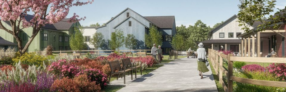 Dementia village to include restaurant, spa, stores and caretaker housing